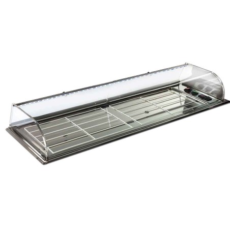 CHILLED TRAYS DISPLAY CABINET READY TO BE EMBEDDED INTO BAR CST