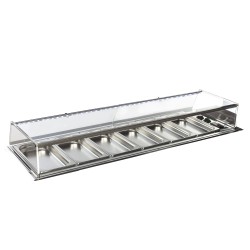 CHILLED TRAYS DISPLAY CABINET READY TO BE EMBEDDED INTO BAR CST FR