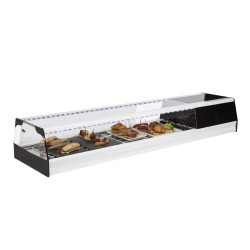 FLAT TRAY CHILLED DISPLAY CABINET WITH DOORS ON BOTH SIDES VPI-i