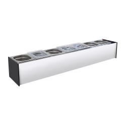 VITRINE RÉFRIGÉRÉE POUR INGRÉDIENTS ING 1/6