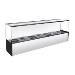 CHILLED DISPLAY CABINETS FOR INGREDIENTS ING 1/6 CR