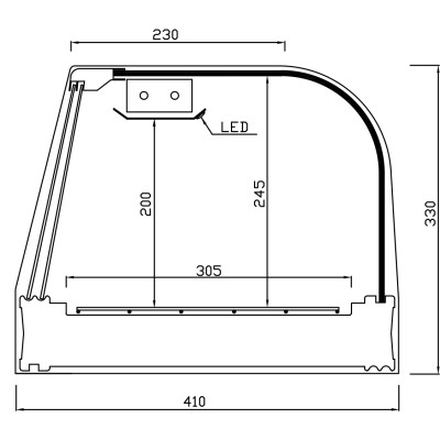 SUSHI CHILLED DISPLAY CASE SUC (Grills)