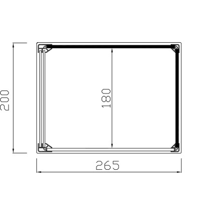 NEUTRAL DISPLAY CABINETS VR P