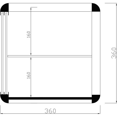 NEUTRAL DISPLAY CABINETS VP2C