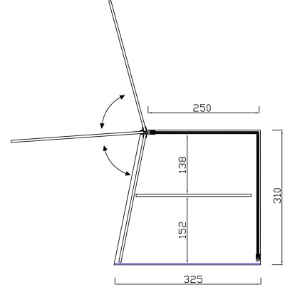 NEUTRAL DISPLAY CABINETS PS R