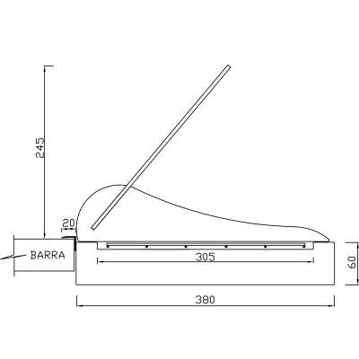 COLD PLATE FOR EMBEDDING INTO BAR PFCST