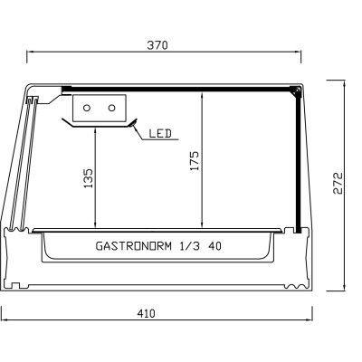 VITRINE RÉFRIGÉRÉE SUSHI SU