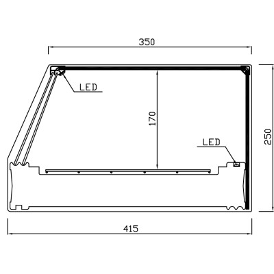 CHILLED DISPLAY CASE T (Grills)