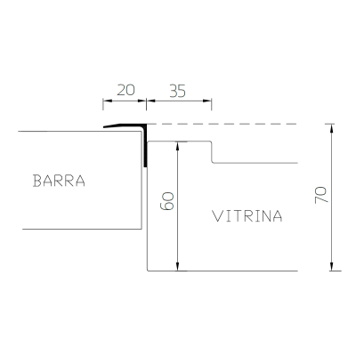 COLD PLATE FOR EMBEDDING INTO BAR PFCST