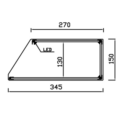 NEUTRAL DISPLAY CABINETS INOX VR