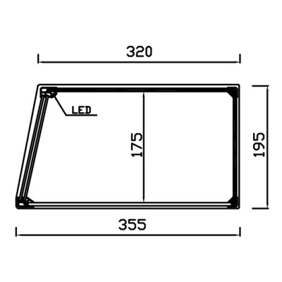 VITRINES NEUTRES INOX VRP