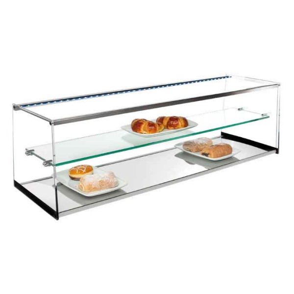 NEUTRAL DISPLAY CABINETS INOX VRL