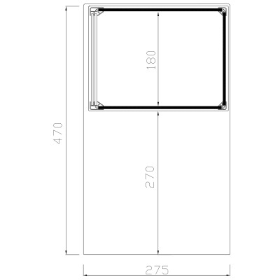 NEUTRAL DISPLAY CABINETS OP