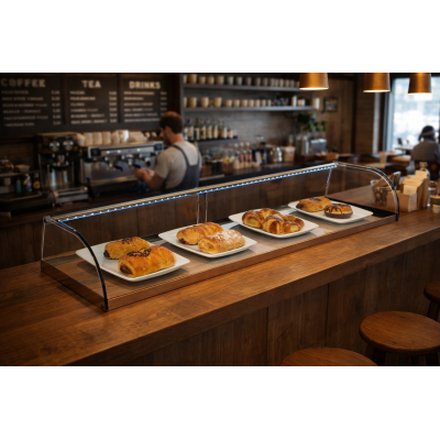 NEUTRAL DISPLAY CABINETS INOX VCP