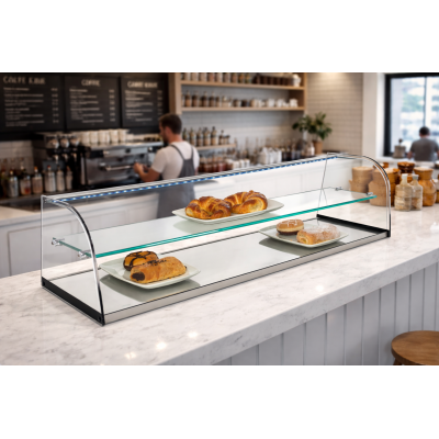 NEUTRAL DISPLAY CABINETS INOX VCL