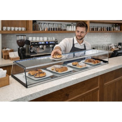 VITRINES NEUTRES INOX VRP