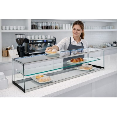 VITRINES NEUTRES INOX VRL