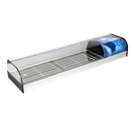 VITRINE RÉFRIGÉRÉE DÉCORÉE VN BLANC ANTARCTIQUE