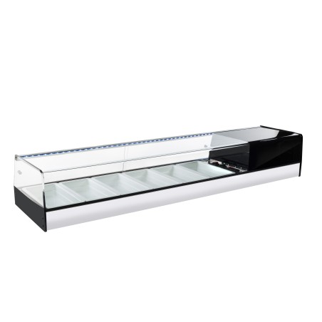 VITRINE RÉFRIGÉRÉE PLATEAUX MÉLAMINE MB