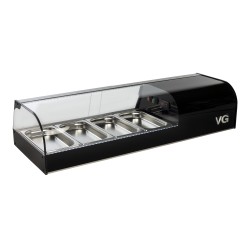 CHILLED DISPLAY CASE F-BLACK (Trays)
