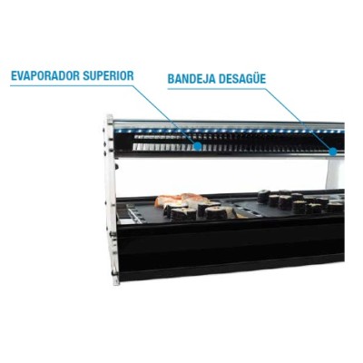 CHILLED SUSHI DISPLAY CASE SHS (trays)
