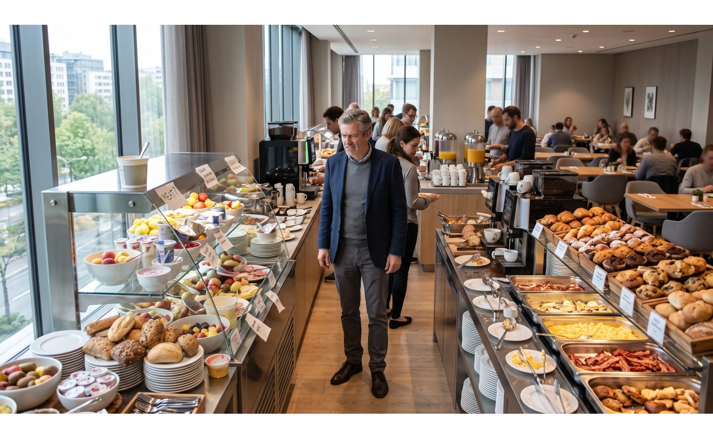 Aménagement buffet petit déjeuner hôtellerie : les clés d'un espace attractif et fonctionnel